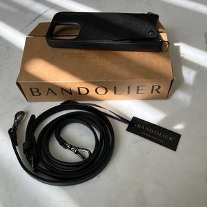 Bandolier Emma Leather Crossbody Phone Case & Wallet - iPhone 13 Pro